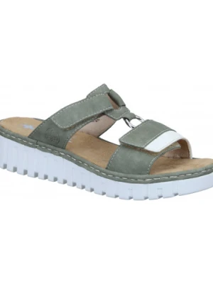 KLAPKI RIEKER - 900169-07 GREEN