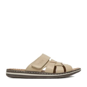 Klapki Rieker CEO-21073-60 Beżowy