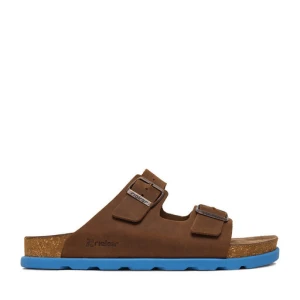 Klapki Rieker CEO-21190-28 Brązowy