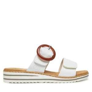 Klapki Rieker CEO-V0692-80 Biały