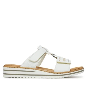 Klapki Rieker V0636-80 Biały