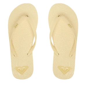 Klapki Roxy CEOWB-SS25-3C021 Żółty jasny