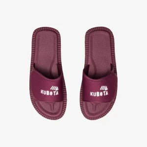 Kubota Klapki Rzep burgundowe 36
