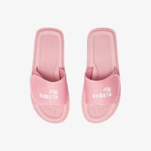 Kubota Klapki Rzep pastelowo różowe 36