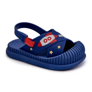 Klapki Sandałki Dziecięce 83525 Ipanema Cute Baby Granatowe niebieskie