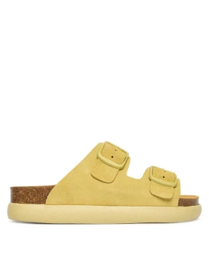 Klapki Scholl Noelle Chunky F01218 Żółty