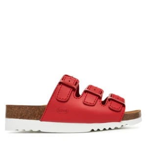 Klapki Scholl Rio Wedge Ad MF32151 Czerwony