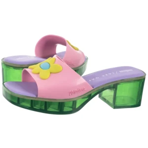 Klapki Shape+Lazy Oaf AD 33566/AA388 Green/Pink/Lilac (ML364-c) Melissa