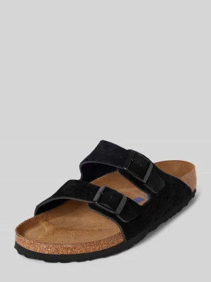 Klapki skórzane ze sprzączką model ‘Arizona’ Birkenstock