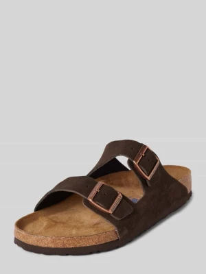 Klapki skórzane ze sprzączką model ‘Arizona’ Birkenstock