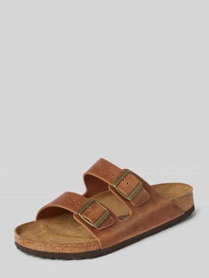 Klapki skórzane ze sprzączką model ‘Arizona’ Birkenstock