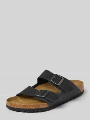 Klapki skórzane ze sprzączką model ‘Arizona’ Birkenstock