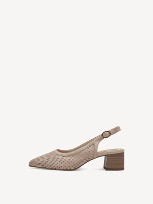 klapki sling jasnoróżowy - TAMARIS