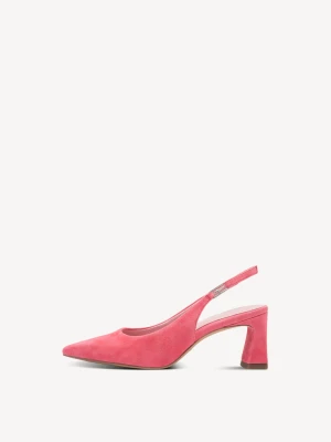 klapki sling różowy - TAMARIS