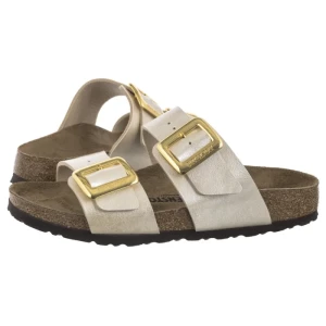 Klapki Sydney Cushion Buckle Graceful Pearl White 1029492 (BK301-a) Birkenstock