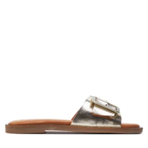 Klapki Tamaris 1-27105-42 Złoty