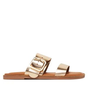 Klapki Tamaris 1-27128-44 Złoty