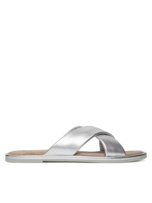Klapki Tamaris 1-27130-44 Srebrny