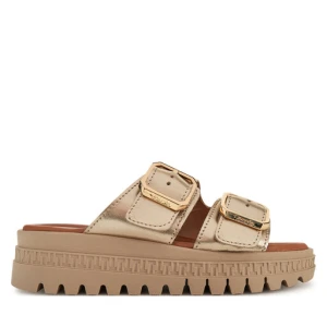 Klapki Tamaris 1-27202-44 Złoty