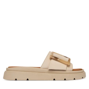 Klapki Tamaris 1-27234-44 Kremowy