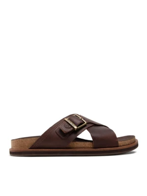 Klapki Timberland Amalfi Vibes Cross Slide TB0A41A1V131 Brązowy