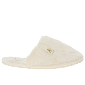 Klapki Tommy Hilfiger Comfort Home Slipper FW0FW08138-YBH - białe