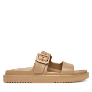 Klapki Tommy Hilfiger Double Strap FW0FW09114 Beżowy