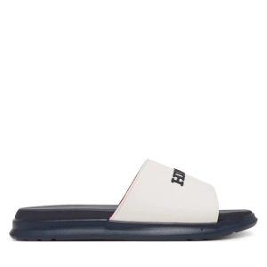 Klapki Tommy Hilfiger Dual Density Hilfiger Pool Slide FM0FM05797 Biały