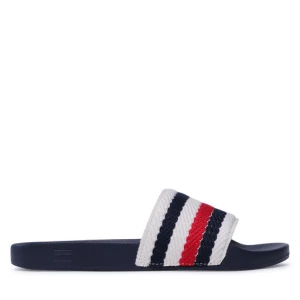 Klapki Tommy Hilfiger Essential Pool Slide FW0FW07151 Écru