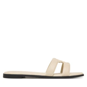 Klapki Tommy Hilfiger FW0FW08671 Écru