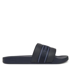 Klapki Tommy Hilfiger Hilfiger Poolside With Webbing FW0FW08529 Granatowy