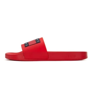 Klapki Tommy Hilfiger Pool Slide Ess  EM0EM01191 Xnl czerwone