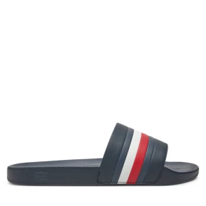 Klapki Tommy Hilfiger Pool Slide FM0FM05233 Granatowy