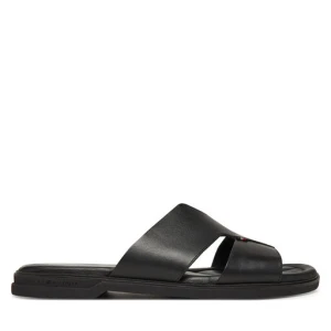 Klapki Tommy Hilfiger Premium Slipon Lh Sand FM0FM05357 Czarny
