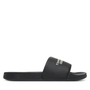 Klapki Tommy Hilfiger Raised Pool Slide FM0FM05761 Czarny