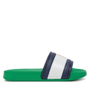 Klapki Tommy Hilfiger T3X0-33915-1172 Zielony