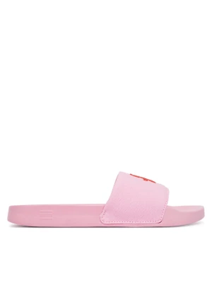 Klapki Tommy Hilfiger Th Script Pool Slide FW0FW09286 Różowy