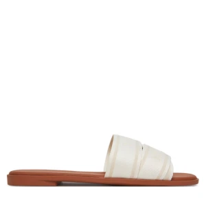 Klapki Tommy Hilfiger Webbing Mule FW0FW08421 Biały