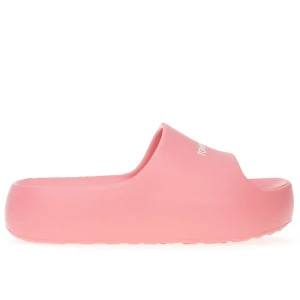 Klapki Tommy Jeans Chunky Flatform Pool Slides EN0EN02454-TIC - różowe