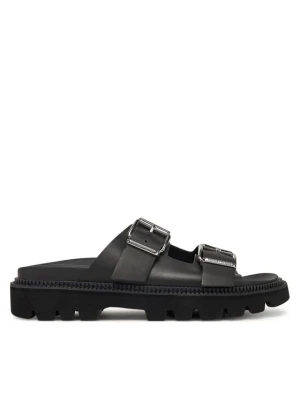 Klapki Tommy Jeans Double Strap Sandal EN0EN02753 Czarny