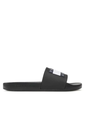 Klapki Tommy Jeans Pool Slide Ess EM0EM01191 Czarny
