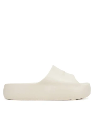Klapki Tommy Jeans Tjw Chunky Pool Slide Ess EN0EN02879 Écru Kremowy