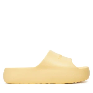 Klapki Tommy Jeans Tjw Chunky Pool Slide Ess EN0EN02879 Żółty