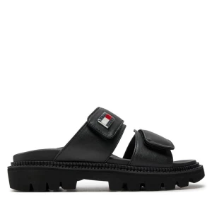 Klapki Tommy Jeans Tjw Puffed Sandal EN0EN02560 Czarny