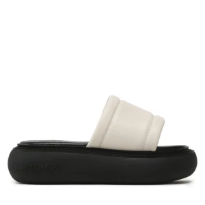 Klapki Tommy Jeans Volume Sandal EN0EN02076 Écru