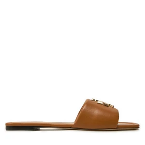Klapki Tory Burch Eleanor Slide 157966 Brązowy