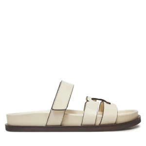Klapki Tory Burch Ines Sport Slide 161636 Écru