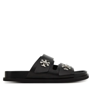 Klapki Tory Burch T Lock Sport Slide 175640 Czarny