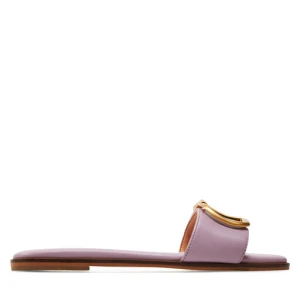 Klapki TWINSET 241TCP12A Fioletowy