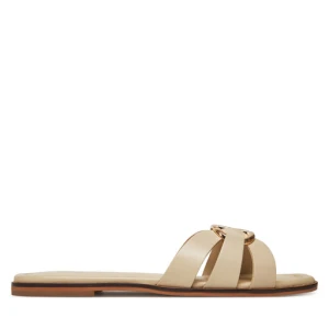 Klapki TWINSET 251TGT090 Beżowy